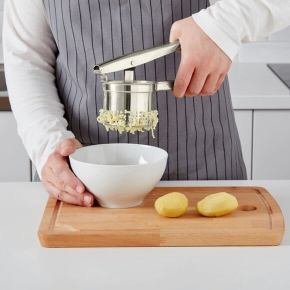 Kitchen Tool IKEA IDEALISK Potato press, stainless steel - Picture 7 of 15